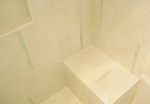 Blue Glass Tub