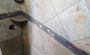 Slate Border Shower